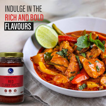 Vegan Thai Curry Paste Flavors - Pack Of 4 Panang Curry Paste, Yellow Curry Paste, Green Curry, & Red Curry Paste Made With All