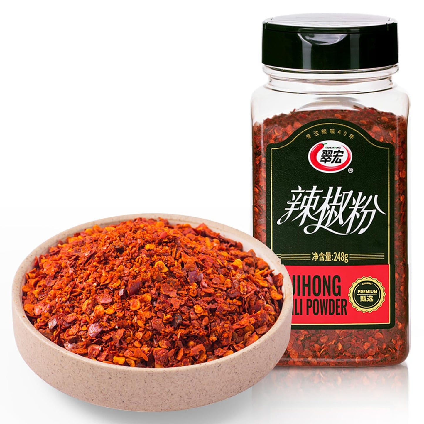 Premium Chinese Sichuan red Chili Powder 248g/8.75oz, Original imported of Szechuan CUIHONG, china