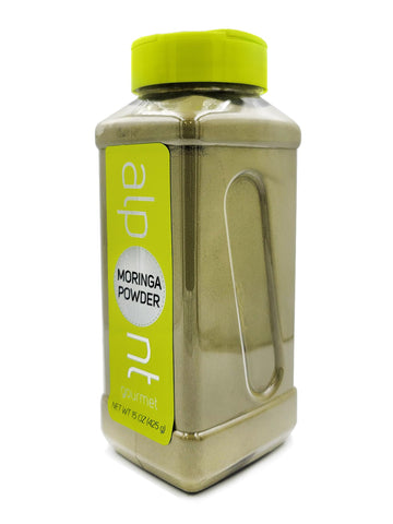 Alpont Gourmet, Moringa Powder 15Oz (425G), All Natural, Non-Gmo, Superfood, Packed To Keep It Fresh, Premium Quality