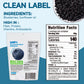 Premium Big Dried Blueberries No Sugar Added 3 Oz, 100% Unsweetened, Us-Grown Blueberry No Preservatives, Non-Gmo Healthy Tasty
