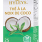12 Pack of Hyleys Natural Wellness Coconut With Green Tea - 25 Tea Bags (100% Natural Gmo Free, Gluten Free, Dairy Free, Sugar F