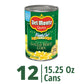 Del Monte Canned Harvest Select Fresh Cut Whole Kernel Sweet Gold & White Corn, 15.25 Ounce (Pack Of 12)
