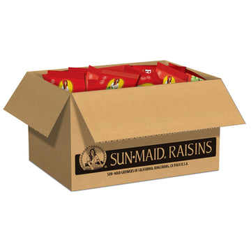 Sun-Maid California Sun-Dried Raisins - (Pack Of 200) 1.33 Oz Snack-Size Pouch - Dried Fruit Snack For Lunches, Snacks, And Natu