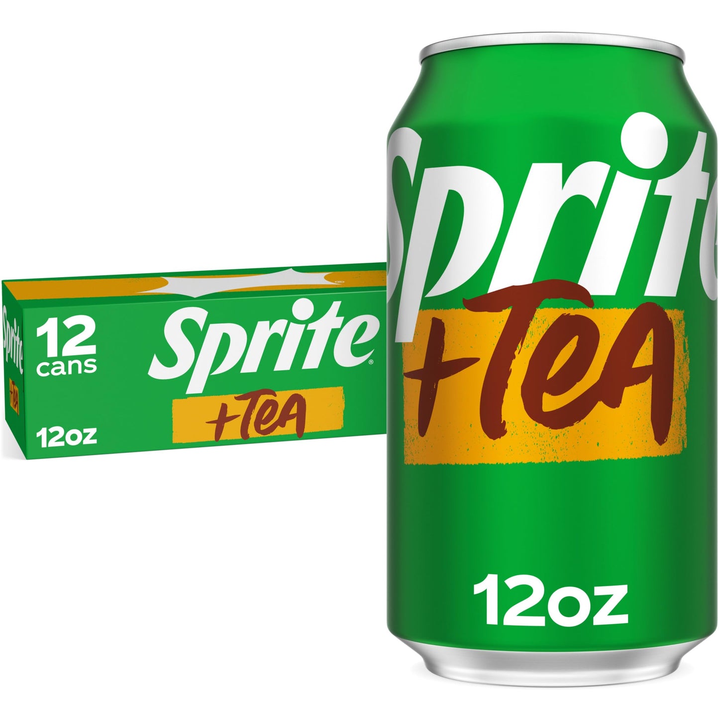 Sprite + Tea  Lemon-Lime and Tea Flavored Soda   12 fl oz  12 pack