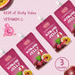 Volo Vero Konjac Jelly Squeeze Pouch Passion Fruit Flavor, Low Calories (3 Kcal), 10 Packs, Gluten Free & Vegan, 0 Sugar, Keto, Low Carb, Drinkable Vitamin C Healthy Snacks, Holiday Gifts