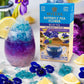HYLEYS Butterfly Pea Flower Tea - Blue Tea with Blueberry Flavor - 25 Tea Bags - 12 Pack (300 Total)