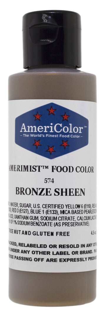 Americolor Amerimist Airbrush Color 4.5 Ounce, Bronze Metallic Sheen