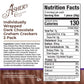 Ashers Chocolates Chocolate Covered Grahams, Gourmet Snack, Dark Chocolate, 15 Count, 2 Packs