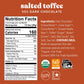Theo Chocolate Salted Toffee Organic Dark Chocolate Bar, 55% Cacao, 12 Pack | Fair Trade