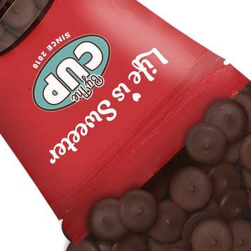 By The Cup Milk Chocolate Melting Wafers, 5 Lb Bulk Bag For Chocolate Fountain, Fondue Sets, Molds And More