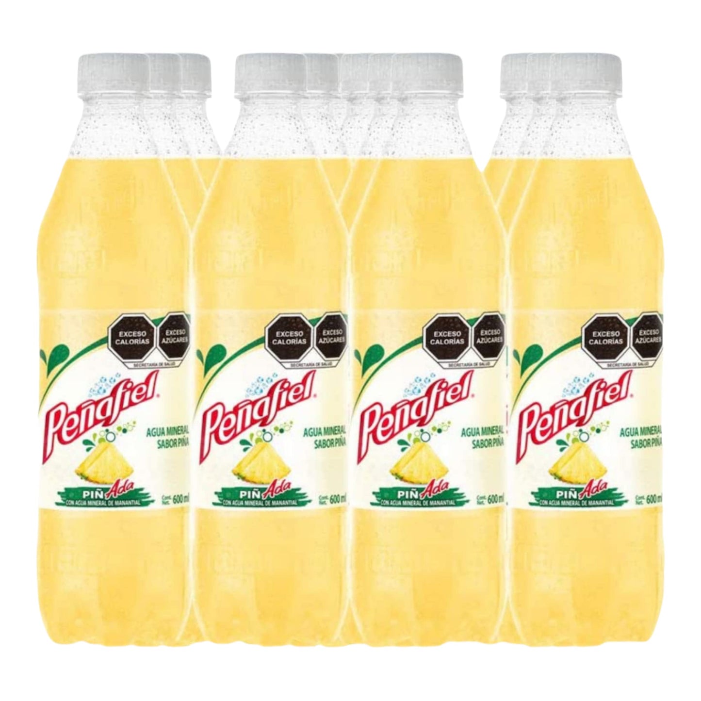Peafiel (12 Pack) 20.2 Fl Oz - Made In Mexico (Pia - Pineapple)