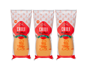 Spicy Japanese Chili Mayo - 3-Pack (17.6 oz Each) | Extra Hot & Creamy | Perfect for Sushi, Burgers, Tacos & More
