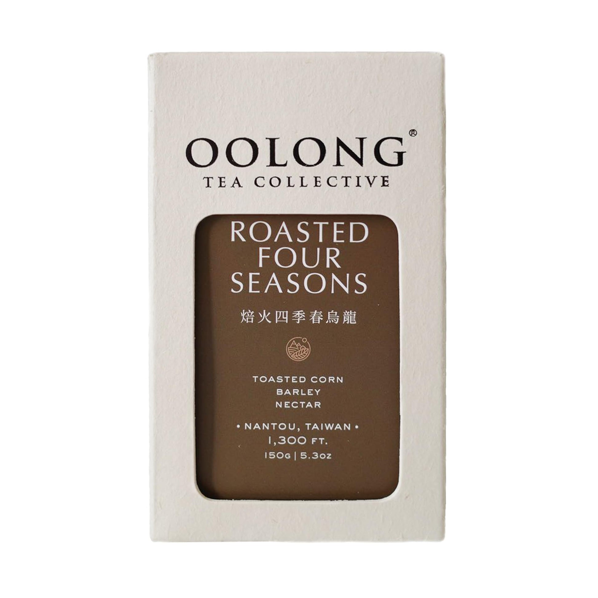 OOLONG TEA COLLECTIVE Roasted Four Seasons Oolong Tea - Premium Loose Leaf, Medium Roast, Low Caffeine - 150g (5.3oz)