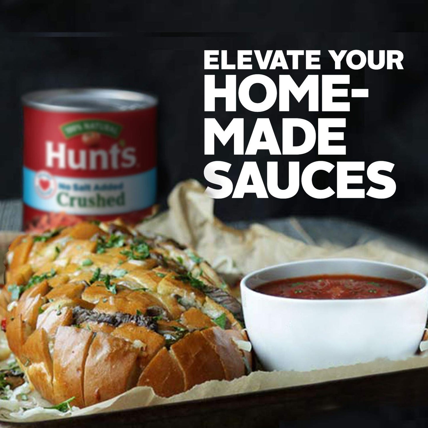 Hunt'S Crushed Tomatoes No Salt Added, Keto Friendly, 28 Oz