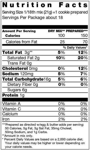 Pamela'S Choc Chunk Cookie Mix Gluten Free (6X13.6 Oz)