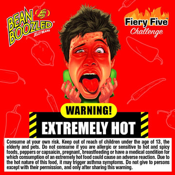 Jelly Belly Candy Jelly Beansboxboozledfieryfive, Red