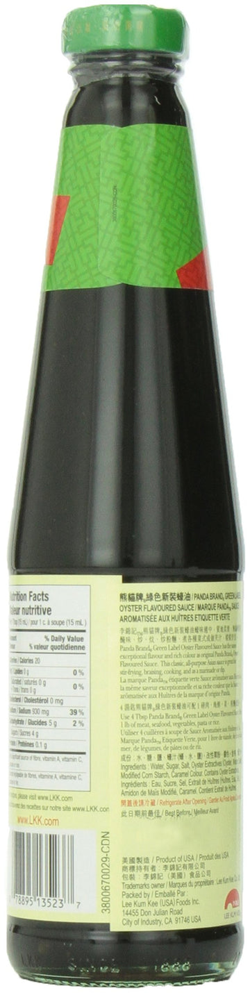 Panda Brand Oyster Flavored Sauce (Green Label)-18 Ounce (Pack Of 1)
