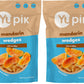 Yupik Dried Mandarin Wedges, 5 Oz, Kosher, Tangerine Wedges, Orange Dried Fruits, Tangy & Chewy Snacks (Pack of 2)