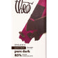 Theo Chocolate Pure Organic Dark Chocolate Bar 85% Cacao, 6 Pack | Vegan, Fair Trade