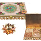 Food Library The Magic of Nature Luxury Diwali Dry Fruits Gift Hamper (Dry Fruits Box) and Free Brass Lotus Diya