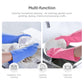 Rubber Gloves Dishwashing 4 Pairs For Kitchen,Cleaning Gloves For Household Reuseable.(Small,Blue+Pink)