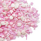Se Si&Moos Edible Flowers For Cake Decorating Edible Pink Diamond Sprinkles Pink Flowers Sprinkles Pink Rose Sprinkles Flower Sp