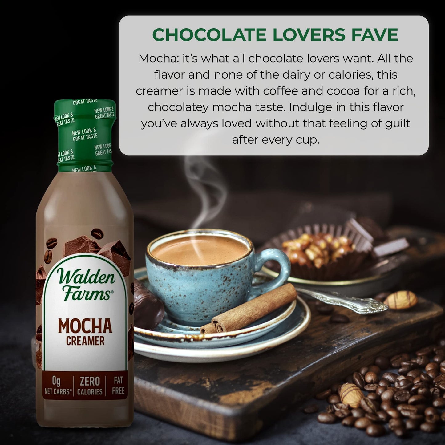 Walden Farms Creamers (12 Fl Oz (Pack Of 2), Mocha)