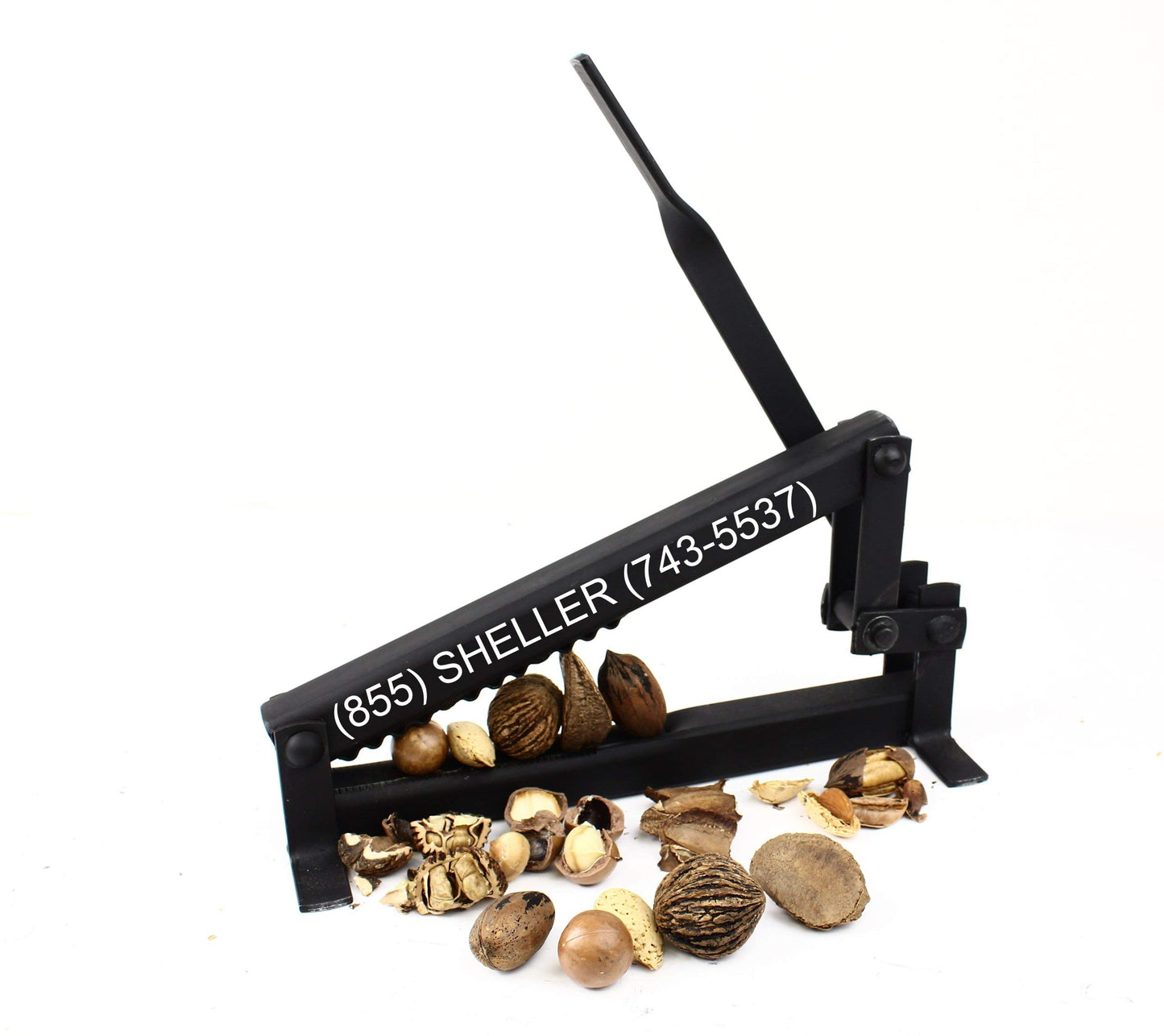 Creative Designs Nut  er - Black Walnut, English Walnut, Pecan, Hazelnut, Macadamia - Model GC-01 - Black Color