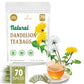 GEELOD Organic Dandelion Root Tea Bags, 70 Count, Non-GMO, Caffeine-Free, Vegan, Eco-Conscious