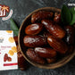 Royal Palm Deglet Noor Dates - Natural Dried Pitted Dates, Non-GMO, Kosher, 16oz (1 Pound) Bulk Pack