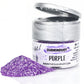 Purple Edible Glitter for Drinks, Cocktails, Cake Decorating, Strawberries, Chocolates & More | No Taste | 4g | 100% Food-Safe |