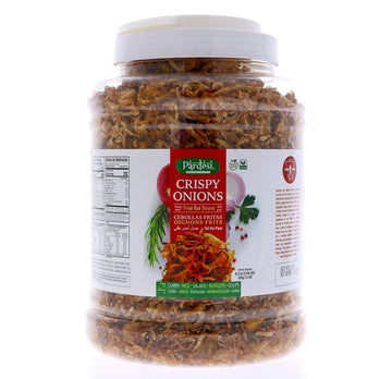 Crispy Red Fried Onion 2.64 LBS - Addictively Delicious! Perfect Snack or Topping for Nachos, Burgers, Salads, and More! 42.3 OZ