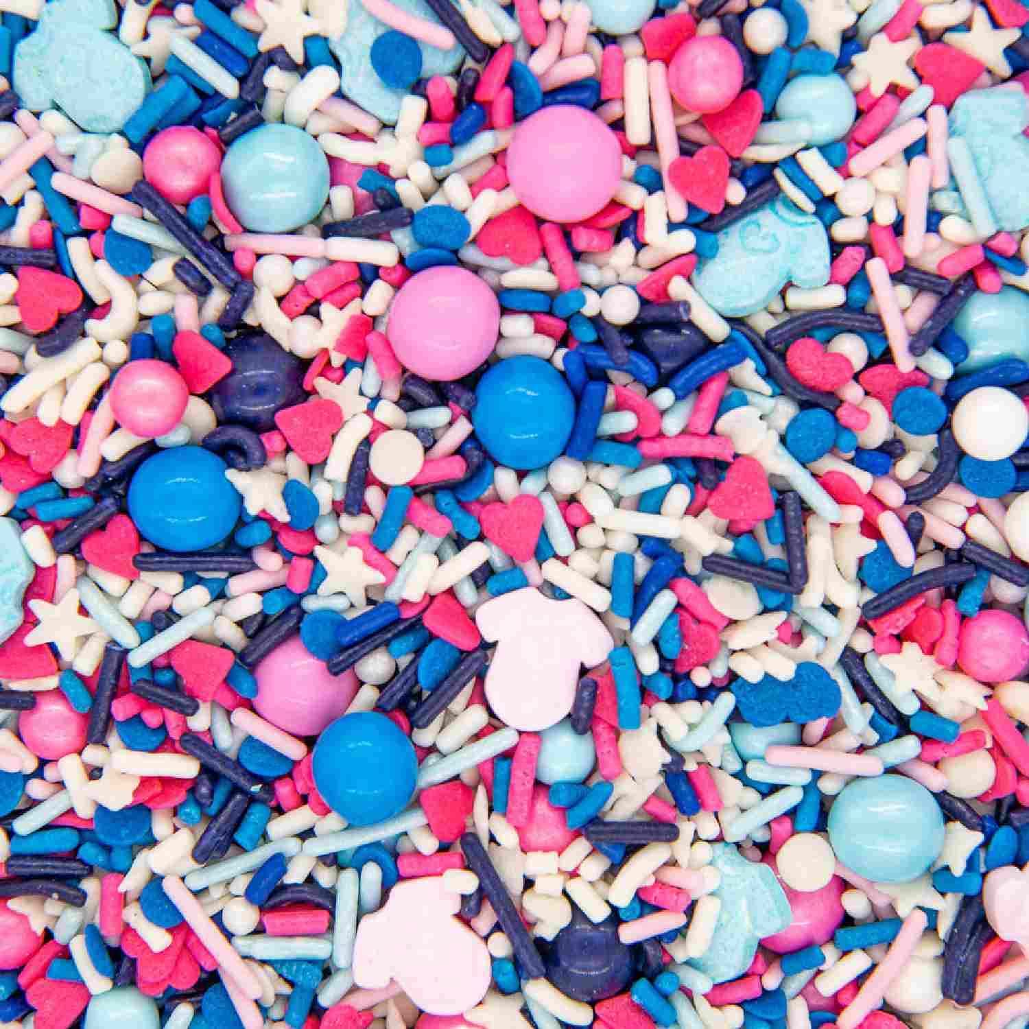 Sprinkles For Cake Decorating Edible Cake Decorations Fancy Pink And Blue Sprinkles For Cupcake Decorations Ice Cream Toppings,