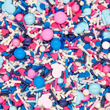 Sprinkles For Cake Decorating Edible Cake Decorations Fancy Pink And Blue Sprinkles For Cupcake Decorations Ice Cream Toppings,