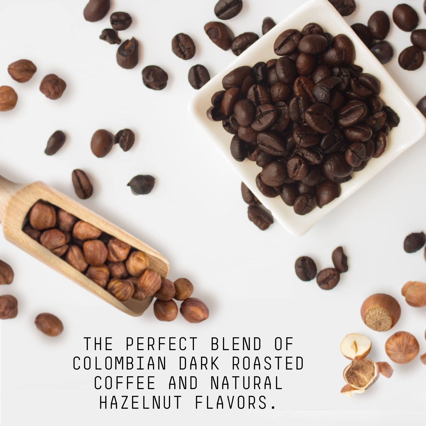 STONE STREET COFFEE COMPANY Cold Brew Flavored Coffee, Natural Hazelnut, Low Acid, Dark Roast, 1 LB