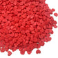 Sentovac Red Heart Confetti Sprinkles Edible Valentine Sprinkles For Cake Decorating Candy Cupcake Cake Topper Cookie Baking Dec