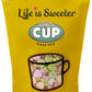 By The Cup Small Candy Conversation Hearts, 1 Lb Bulk Bag