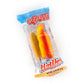 Efrutti Gummi Hot Dogs, 60 Pieces Display Box, Individual Wrapped Hot Dog Gummy Candy