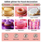 Edible Glitter Spray,Food Grade 5G Edible Glitter For Cake Decorating Desserts, Beverages, Cupcakes, Cake Pops And Cookies - Ros