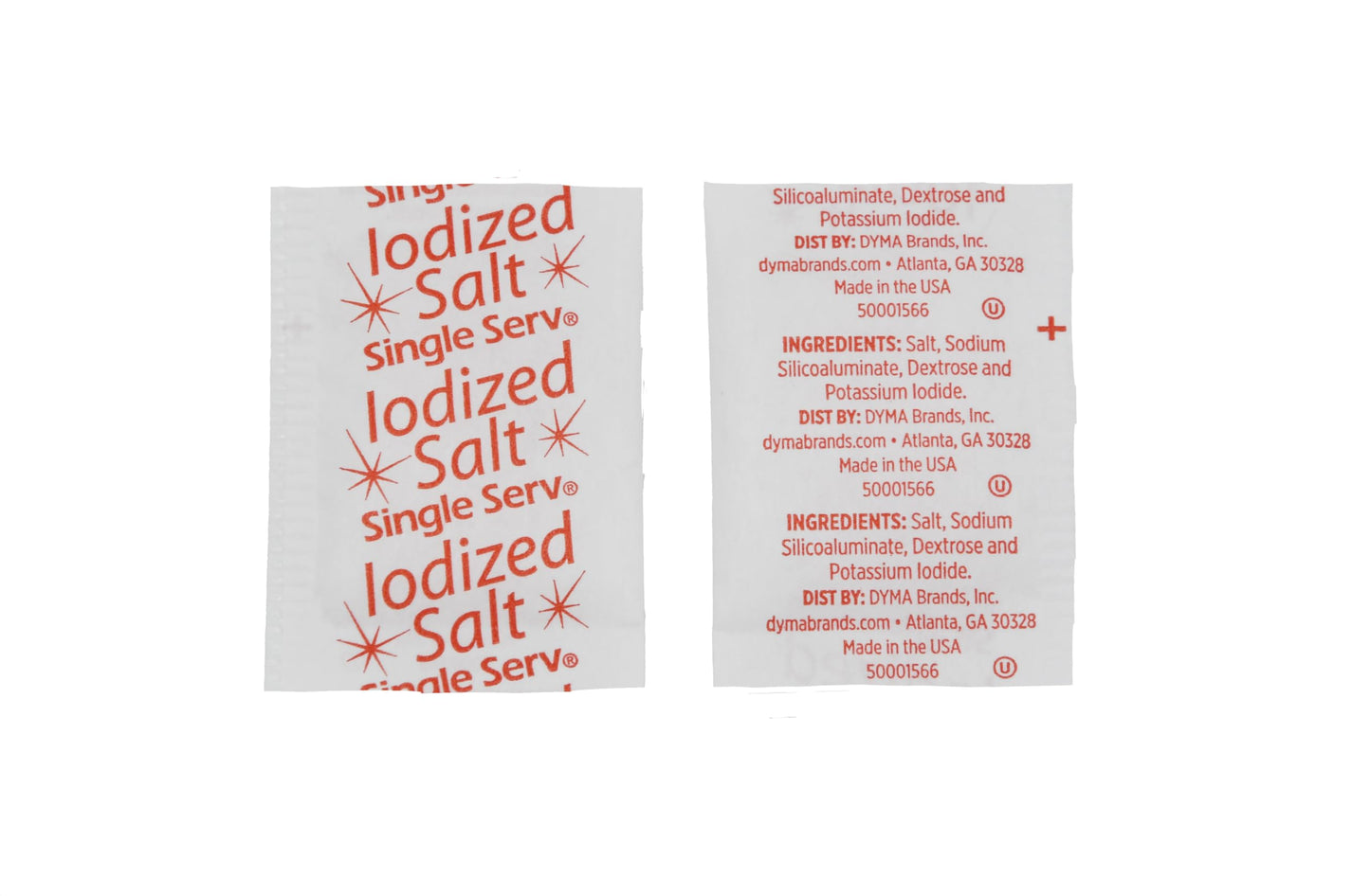 Single Serv Flat Salt Packets - Easy Open and Sprinkle for Perfect Seasoning, Ideal for Condiment Stations - 3000 Individual Sal