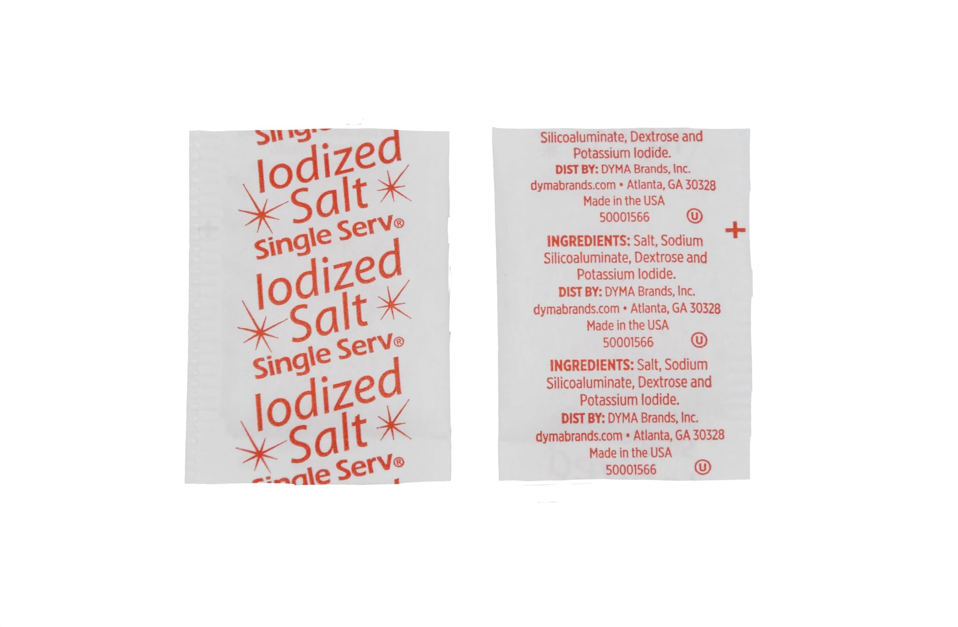Single Serv Flat Salt Packets - Easy Open and Sprinkle for Perfect Seasoning, Ideal for Condiment Stations - 3000 Individual Sal
