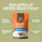 Livekuna - White Rice Flour, Superfine White Rice Flour, Alternative For Brown Rice Flour, Thai Rice Flour, And Sweet Rice Flour