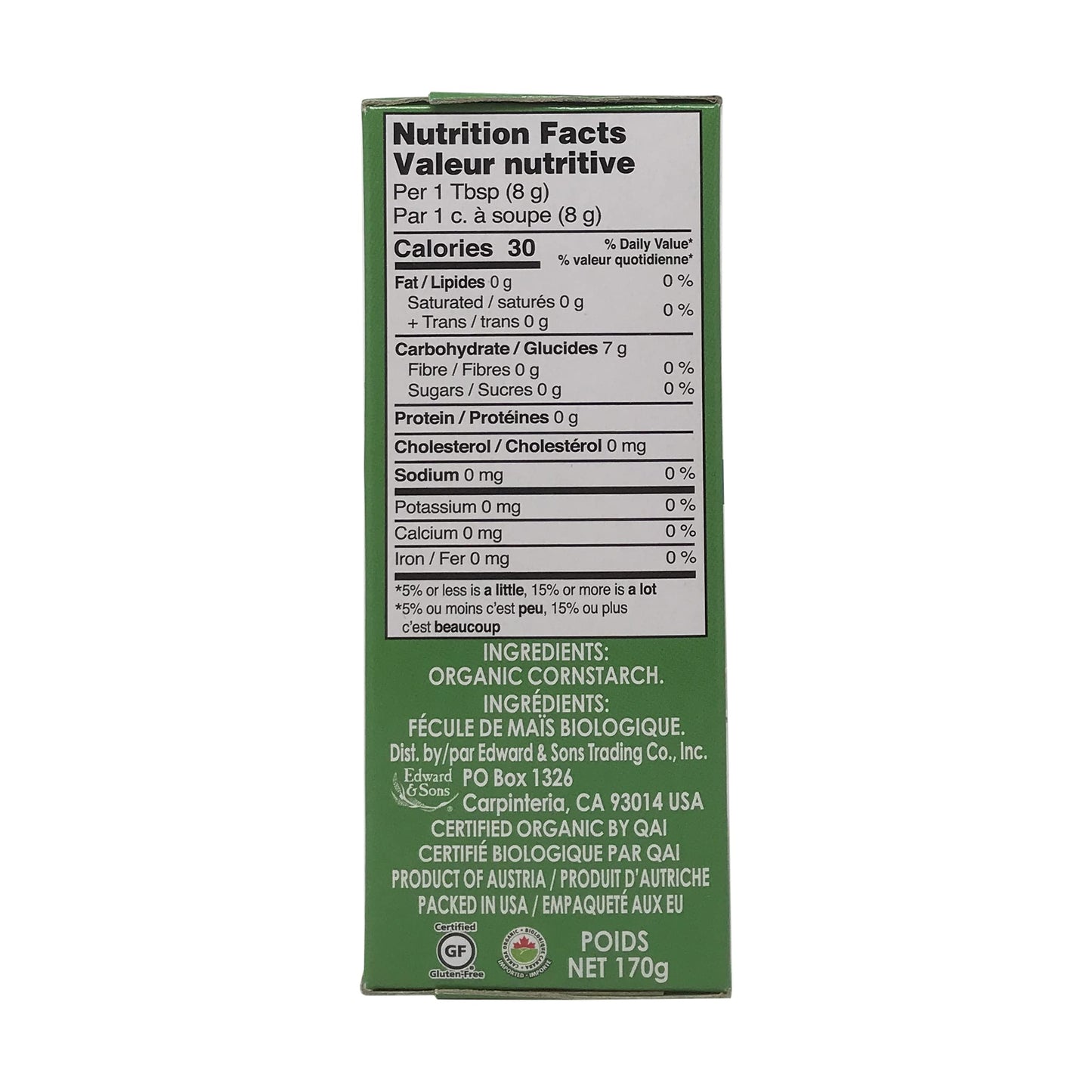 Let'S Do Organics Cornstarch - Organic - 6 Oz - Case Of 6(D0102Hh3Hmg.)
