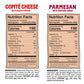 Michel Et Augustin Cheese Crackers, Variety Pack: 2 Parmesan And 1 Comt   Cheese, Crispy Gourmet Snacks, Savory Snacks Party Cra