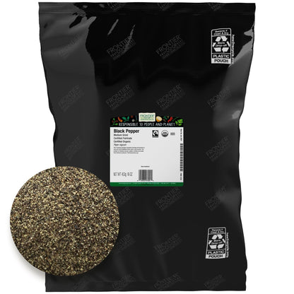 FRONTIER HERB PEPPER BLK MED GRIND 12-1