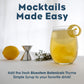 Bluestem Botanicals Organic Thyme Simple Syrup, Non-  ic Cocktail Mixer, 8 oz