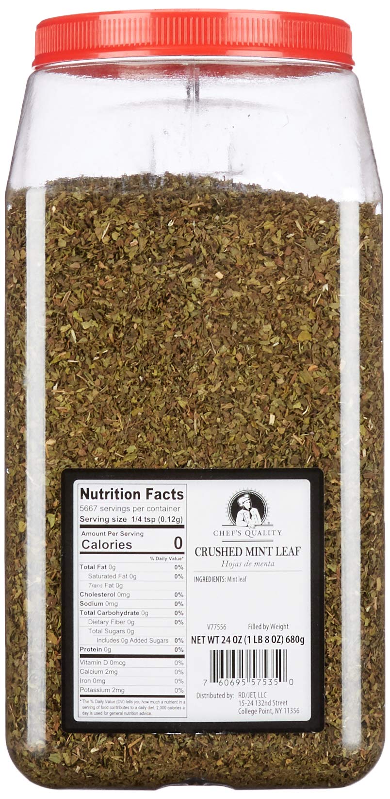 Chef'S Quality Mint Leaves, 24 Ounce