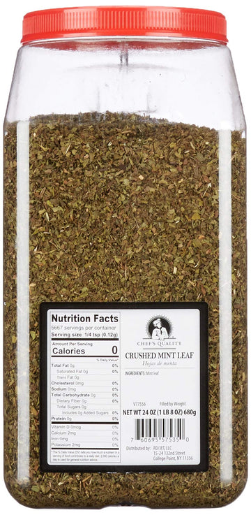 Chef'S Quality Mint Leaves, 24 Ounce