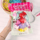 Easter Basket Stuffer Kit For Girls, Dessert-Themed Candy Eggs, Chocolate Tubes, Gummy Chicks, Edible Grass, And Egg Spoon Race