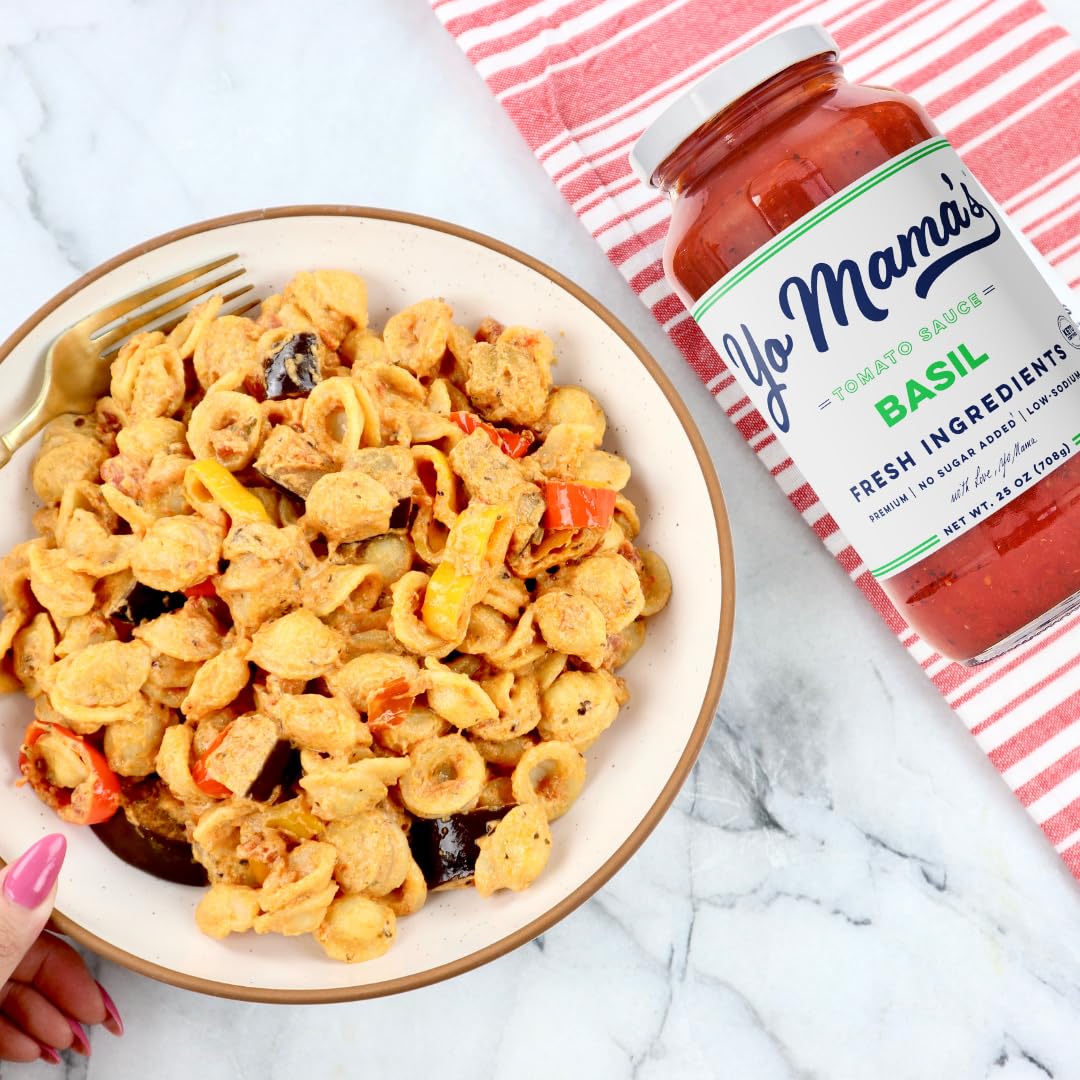 Yo Mamas Foods Gourmet Keto Gift Set And Care Package | Includes (1) Marinara Sauce (1) Tomato Basil And | (1) Roasted Garlic |